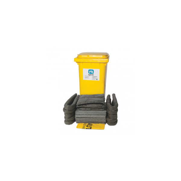 Kit absorção Universal New Pig, com contentor. Abs: 133,7Lt.