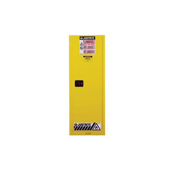 Armário Justrite Slimline Sure-Grip® EX, 165x59x45 cm.