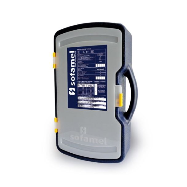 Caixa p/ armazenamento de Luvas Isolantes 48x30x7cm.