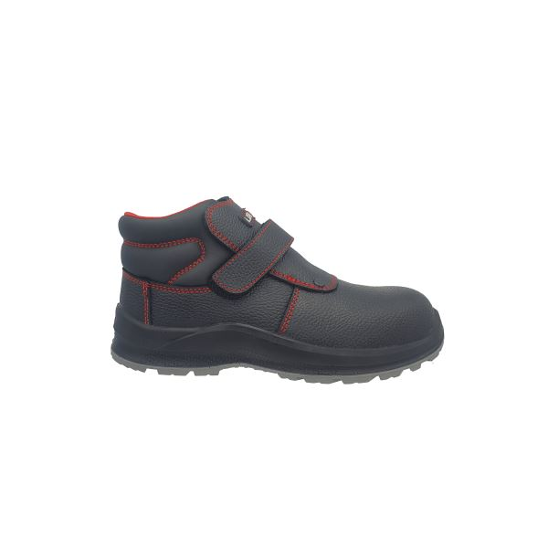 Bota tipo soldador. Aperto por velcro. S3S CI HI FO SR.