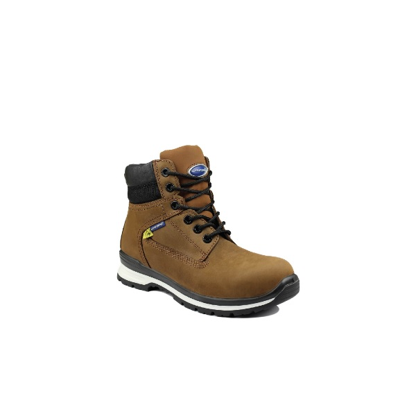 Bota castanha em nobuck E17 S3 HRO SRC