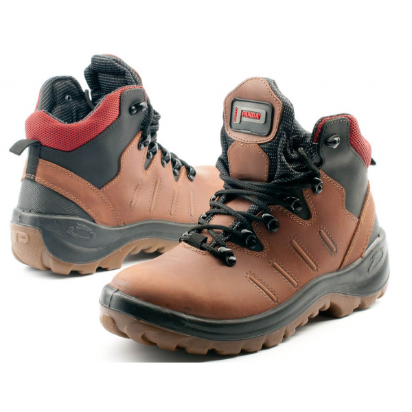 Bota Panda de cor castanho nobuk Monviso S3 SRC.