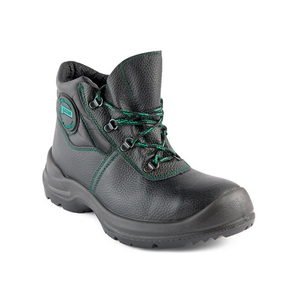 Bota Panda ref. Mistral S3, cor preto em pele, protecção anc