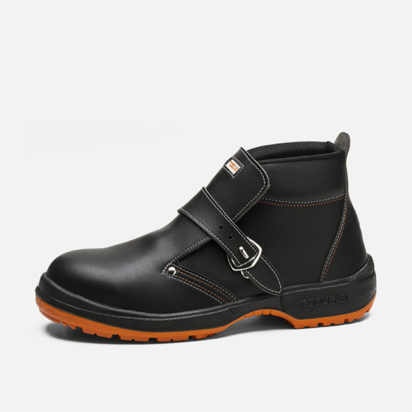 Bota Soldador Robusta c/aperto fivela S2+CI+SRC,com biq.aço.