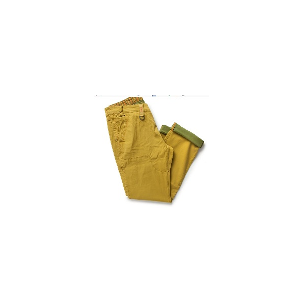 Calça Dike 98% algodão 2% elastano 230 grs cor Ocre