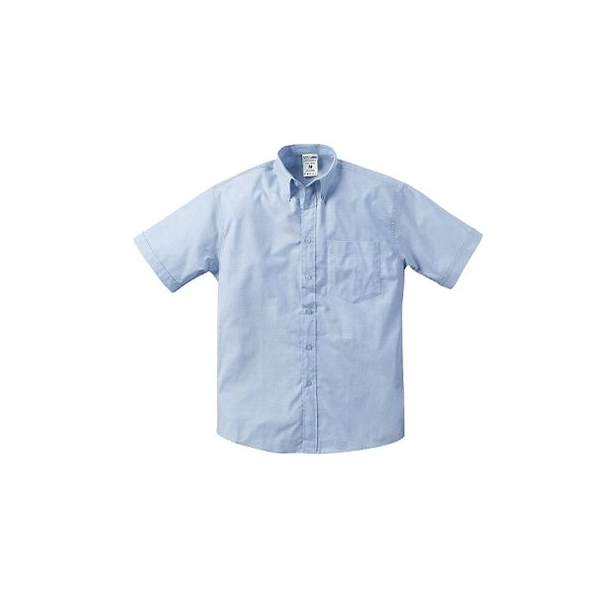 Camisa em tecido Oxford M/curta, 70%Algodão 30% Poliester