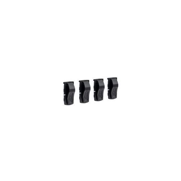 Pack de 4 clips Petzl, para acoplar lanterna em capacete.