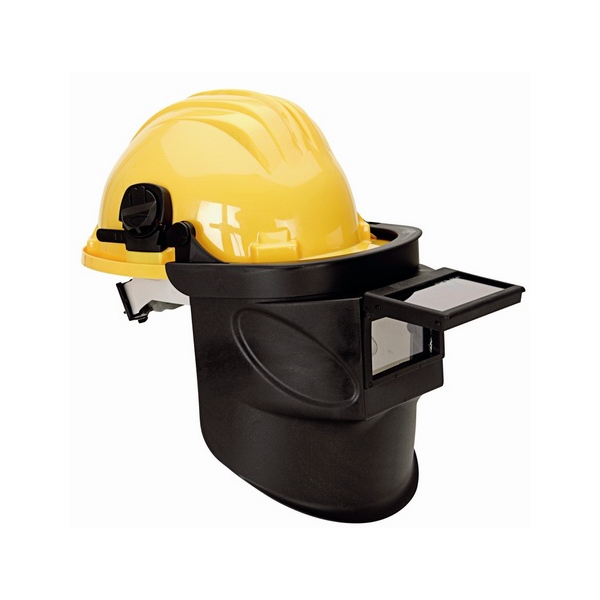 Capacete c/inclusao de mascara soldadura com janela 00415-A