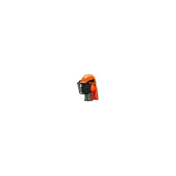 Capacete Florestal 3M G3000 com viseira de rede e abafador