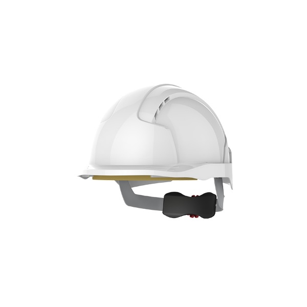 Capacete JSP EVOLITE Ventilado c/ aperto de roda.