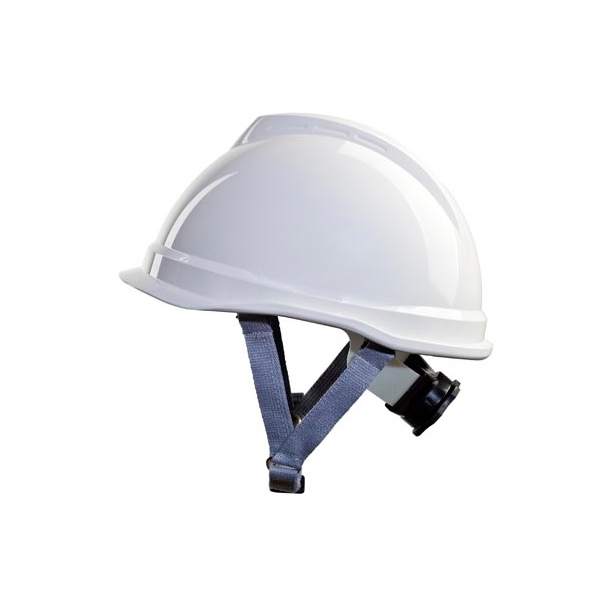 Capacete Industrial V-Gard MSA tipo Alpinista com pala curta