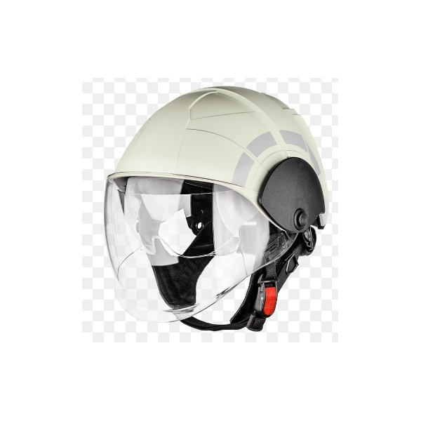 Capacete c/viseira de Protecção Fogo \"Fire Compact 2\" PAB