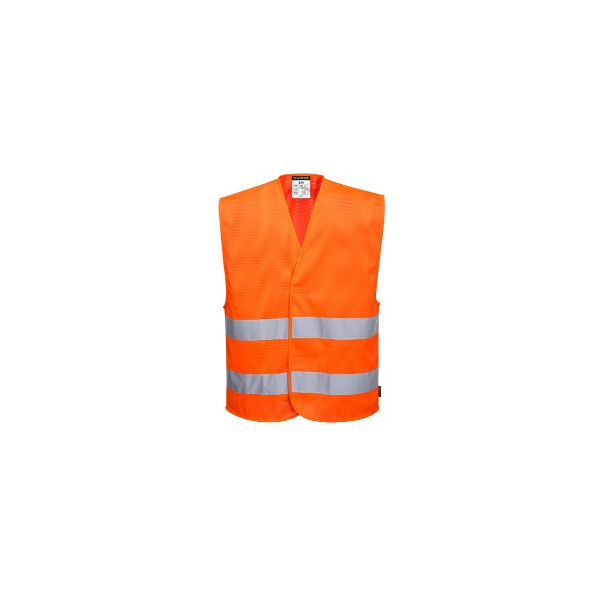 Colete Meshair A.V. em tecido de malha arejada