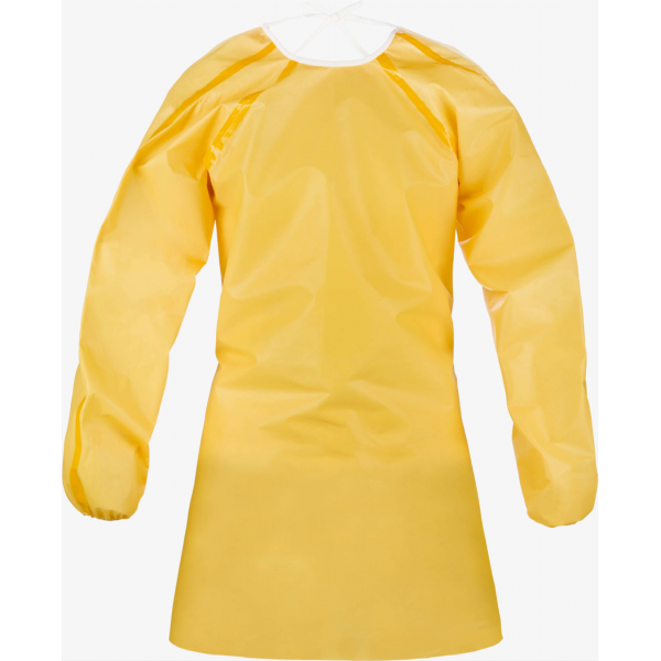 Bata de Protecção Quimica de cor Amarelo ChemMax1 Lakeland