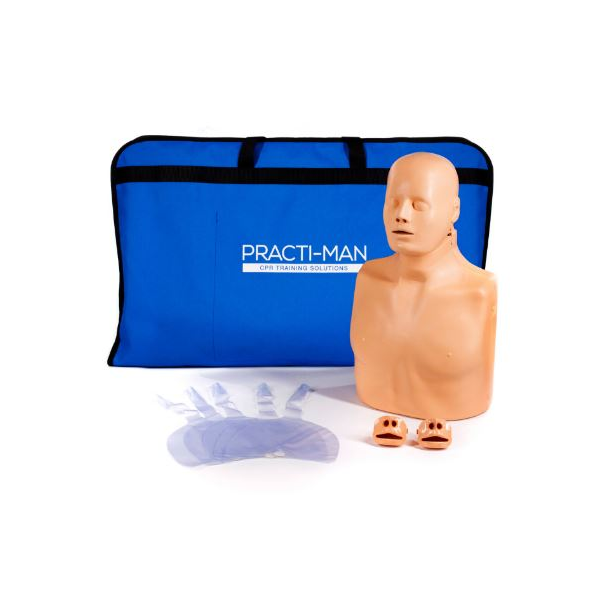 Manequim SBV adulto, simulador de RCP para treino em adultos