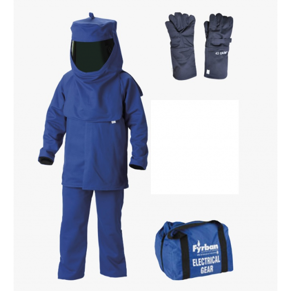 Kit Lakeland de protecção ao arco eléctrico a 43 cal. CAT IV