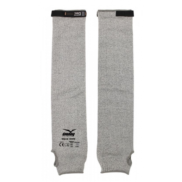 Manguito resistente a corte e calor, aperto por velcro. 60cm