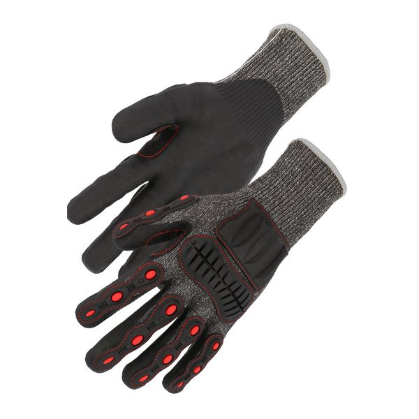 Luva Pead, anti-corte e anti-impactos recoberta em nitrilo.