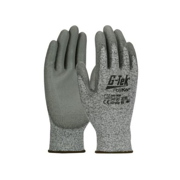 Luva PIP G-Tek® Polykor®, anticorte, revestida a PU.