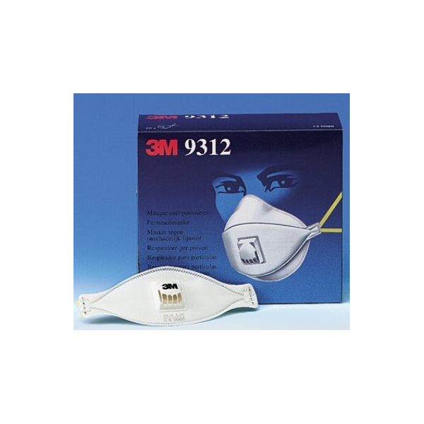 Mascara 3M 9312 autofiltrante de particulas FFP1 NRD c/valv.