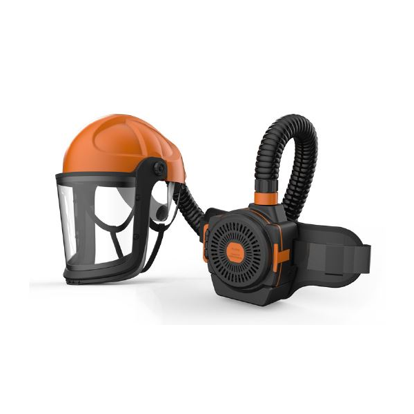 KIT de respiração motorizada (PAPR), AIFLOW HELM Clear.