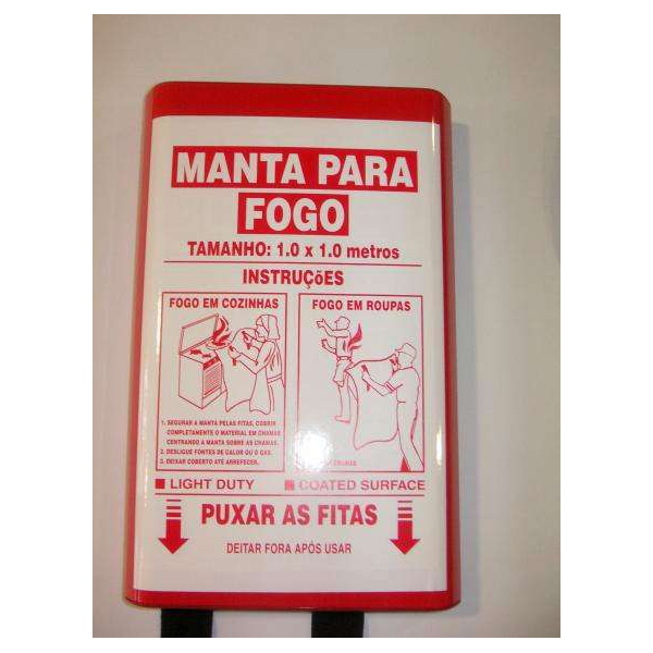 Manta Ignífuga 1.20x1.20mts.