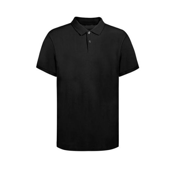 Polo Koupan em malha piqué, m/ curta, 100% algodão, 220 g/m2