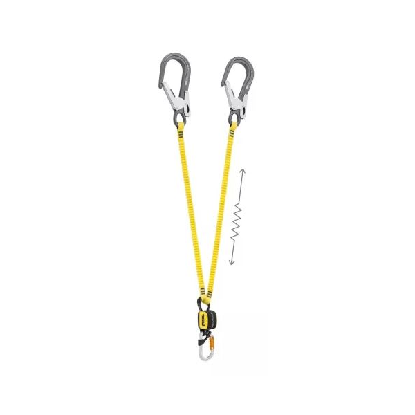 Cinta elast. em Y Petzl ABSORBICA®-Y MGO 150 FLEX, mosq. 60