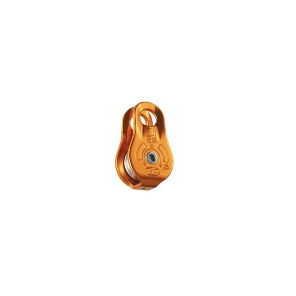 Roldana Petzl Fixe, para corda de 7 a 13 mm.