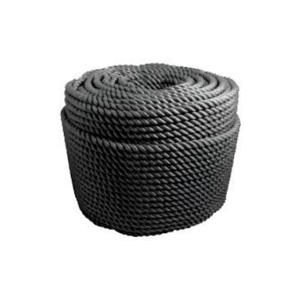 Bobine com 200 Mts de corda, com 8mm. 100% Polipropileno.