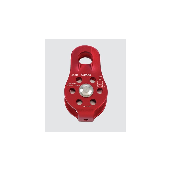 Roldana para corda de 7mm até 12mm, EN12278