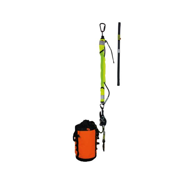 Kit de resgate Fallsafe Rescue Kit, com 60 metros.