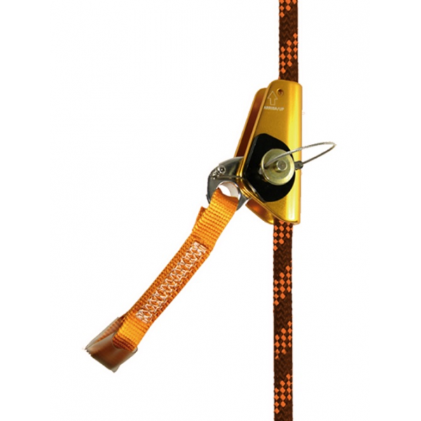 Antiquedas deslizante para corda de 11 a 12 mm. EN 353-2.