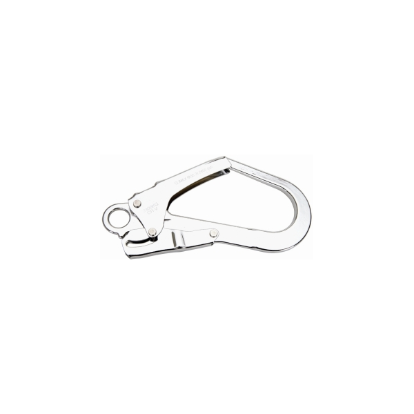 Mosquetao de gancho mod.31 com abertura 54mm,cert.p/EN 362