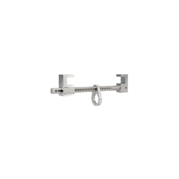 Ponto de ancoragem portátil em aluminio para vigas em H