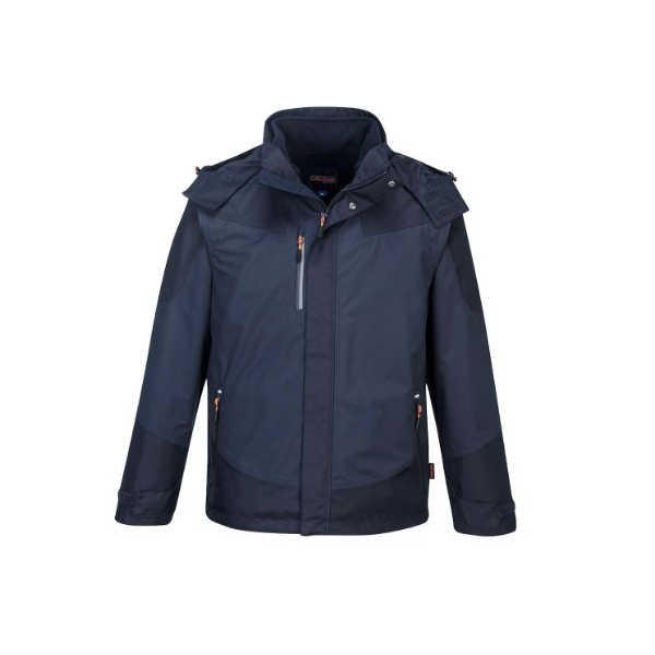 Parka Radial 3 em 1 em poliéster, revestido a PU.