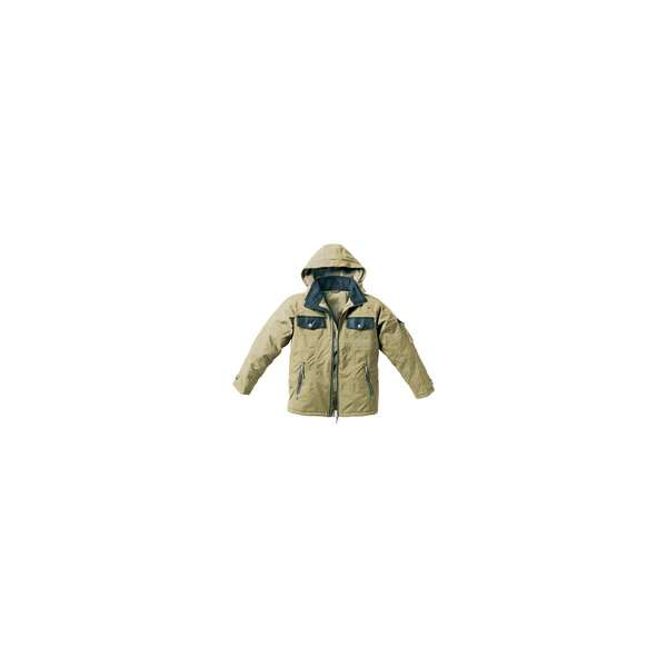 Parka Southpark em nylon/oxford, cor verde c/ encaixes