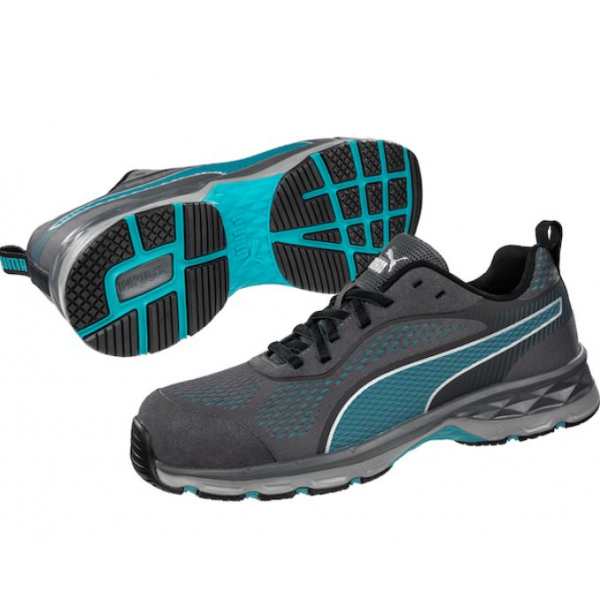 Sapatilha Puma Fuse Knit Blue Wns, S1P ESD HRO SRC.
