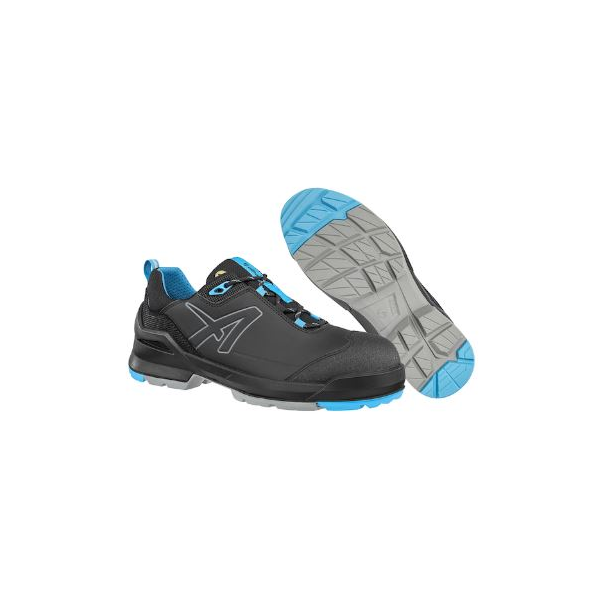 Sapato Albatros Taraval Black/Blue Low, S3L ESD.