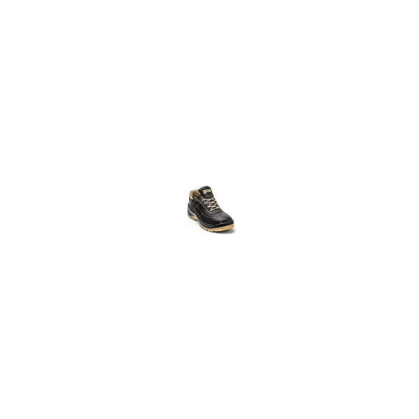 Sapato Panda ref. Victor O2 SRC, cor preto em pele