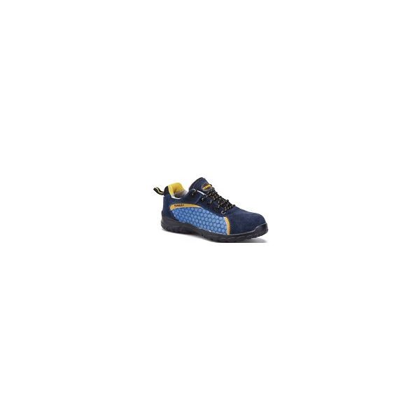 Sapato Rubidio em camurça azul S1P SRC