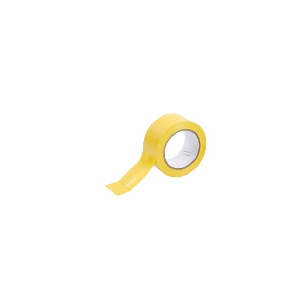 Fita marcação de alta resistência, amarelo, rolo:50mmx30mts.