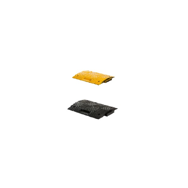 Redutor de velocidade em PVC, amarelo ou preto, 500*500*30mm