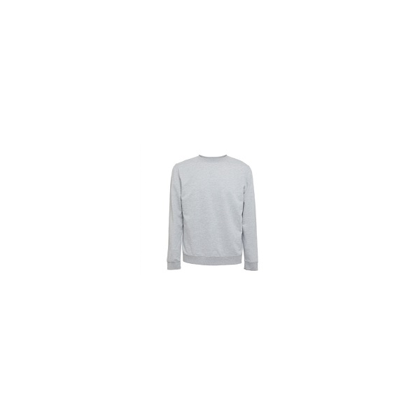 Sweatshirt 50% algodão+50% poliéster, 240g/m2. Sem carda.