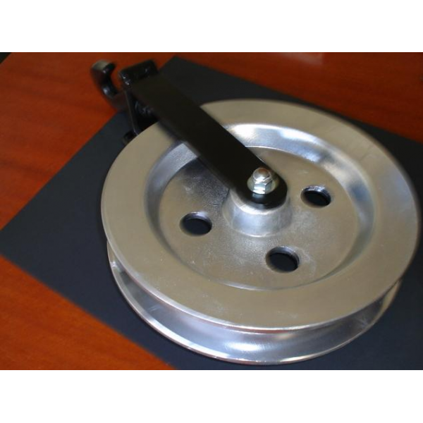 Roldana em aluminio para linhas nuas diametro 450mm