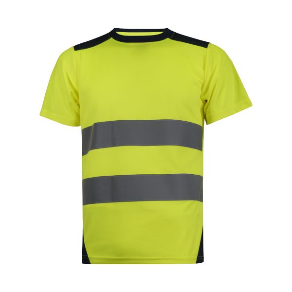 T-shirt de AV, classe 2, 100% poliester, 140 g/m2.