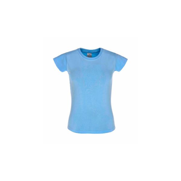 T-Shirt de senhora, m/ curta, 95% alg. 5% elastano. 190 g/m2