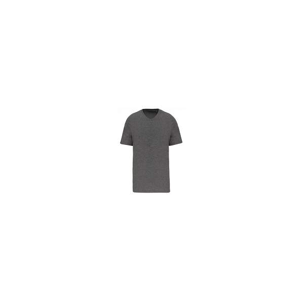 T-shirt premium, decote em V, 100% algodão, 160g/m2.