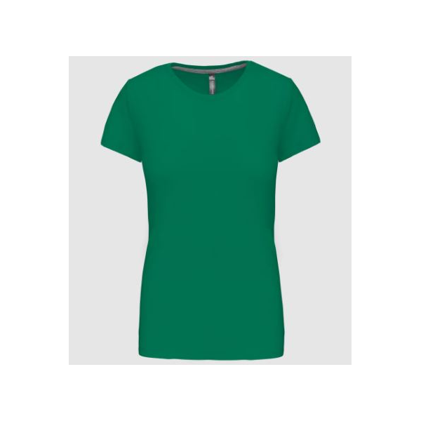 T-Shirt de senhora, m/ curta, 100% algodão, 180 g/m2.