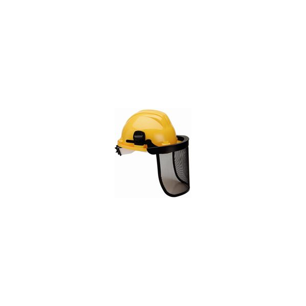 Viseira em malha metalica c/adaptador para capacete
